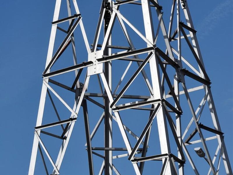 Bahan keluli sudut untuk menara kuasa