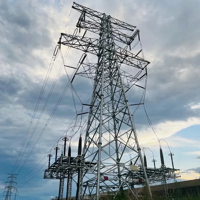 Menara Keluli Sudut Talian Penghantaran 220kV