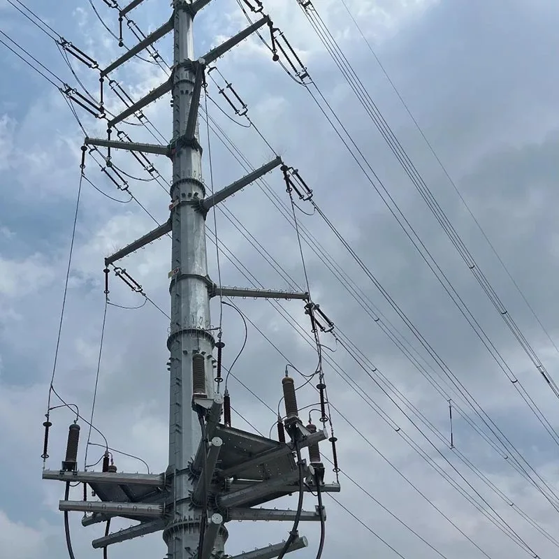 Tiang Penaik Kabel Berbilang Litar